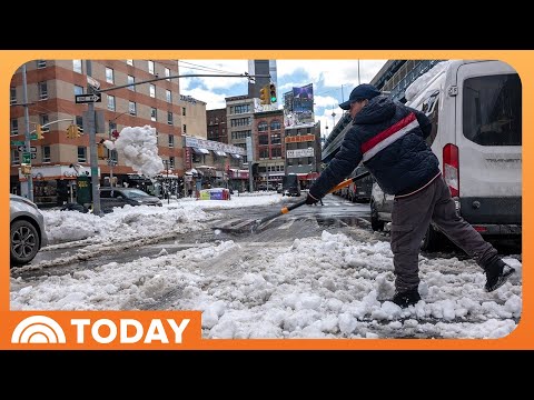 More Snow Hits Northeast as it Continues to Dig Out From Blizzard