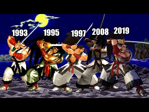 Evolution of Samurai Shodown Characters - 1993 to 2021
