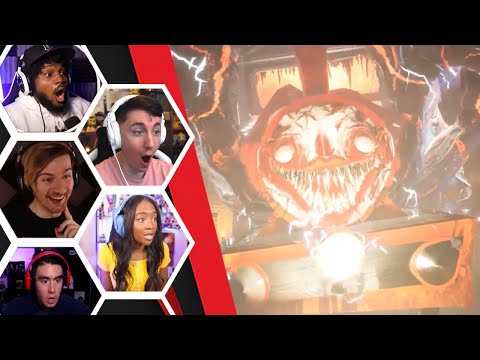 Lets Player's Reaction To Charles His Final Form (Hell Charles) - Choo Choo Charles