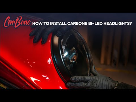 How to install CarBone Bi-LED headlights in your classic 911 G-model? Tutorial.