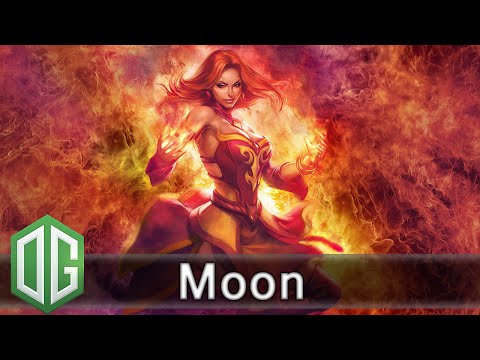 OG.Moon Lina Gameplay - Unranked Match - OG Dota 2
