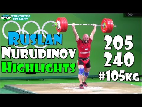 Ruslan Nurudinov (UZB, 105KG) | Olympic Weightlifting Training | Highlights
