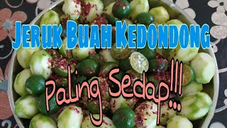 Download lagu Cara-Cara Buat Jeruk Buah Kedondong l Resepi Pedas mp3