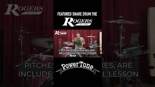Video thumbnail for Learn how to get 7 great sounds from your 8 lug snare feat. the Rogers PowerTone & the perfect 4th. by Kenny Sharretts