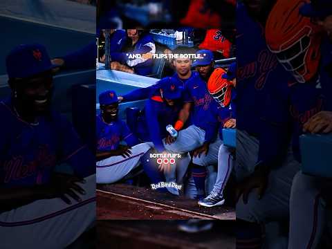 Juan Soto And The Mets Did A Bottle Flipping Contest! 😂 #shorts #mlb