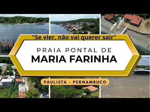Praia Pontal de Maria Farinha, Paulista, Pernambuco
