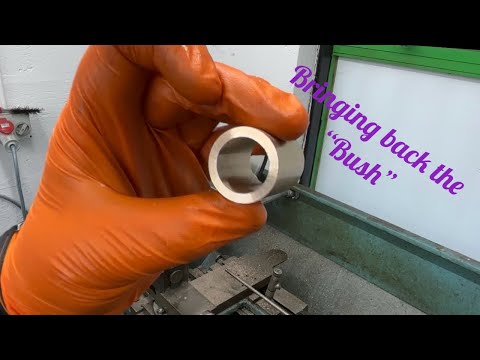 Classic Mini Restoration / Recommission-Project "Tom" Episode 3 - Radius arm Rescue, on the Lathe