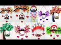 DIY 6 Easy Paper Wall Hanging Craft Ideas Love Birds Wall Hanging