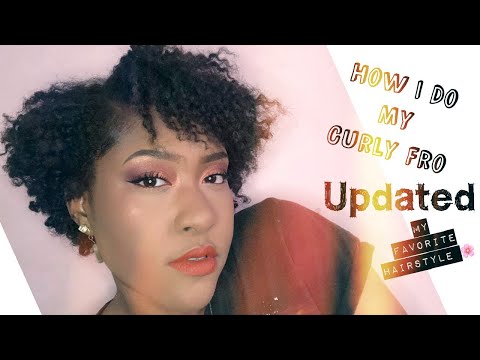 How I Do My Curly Fro: Flat Twist On Natural Hair ~ Updated