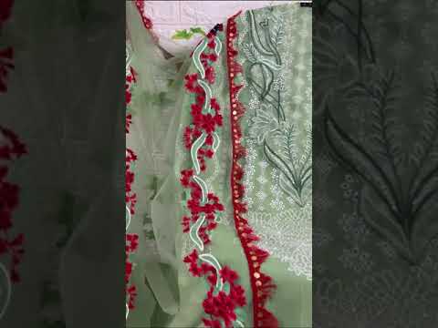 Zaha Crimson 10190 Pure Cambric Cotton Wholesale Pakistani Salwar Suit – product video thumbnail