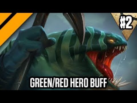 Artifact Launch - Phantom Draft - Green/Red Hero Buff P2