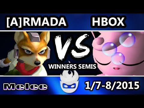 Paragon 2015 - [A] Armada (Peach, Fox) Vs. Liquid' Hungrybox (Jigglypuff) SSBM Winners Semis - Melee