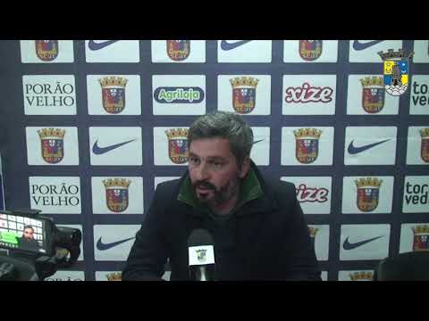 Torreense-Sintrense, 1-1 – Conferência de imprensa de Tiago Zorro, Treinador Sintrense