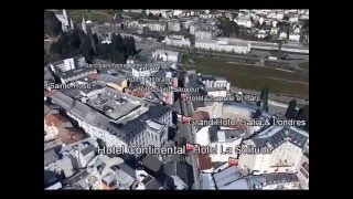 Lourdes Hotels Vinuales Map