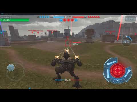 War Robots  Новый робот new bot Pursuer c Punisher