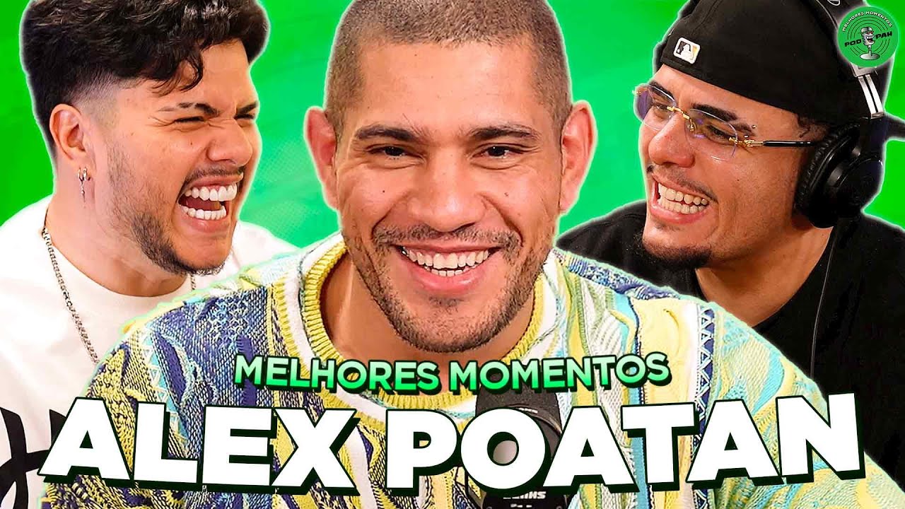 UM SOCO DELE E ACABOU A BRINCADEIRA, ALEX POATAN NO PODPAH - MELHORES MOMENTOS