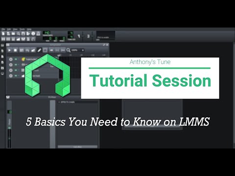 5 Basics You need to know on LMMS (LMMS Tutorial)