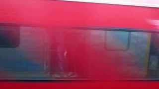 preview picture of video 'High Speed Crossing of Ahmedabad Mumbai Central Shatabdi & Mumbai Central New Delhi Rajdhani'