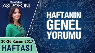 Genel Haftalık Astroloji Yorumu 20-26 Kasım 2017