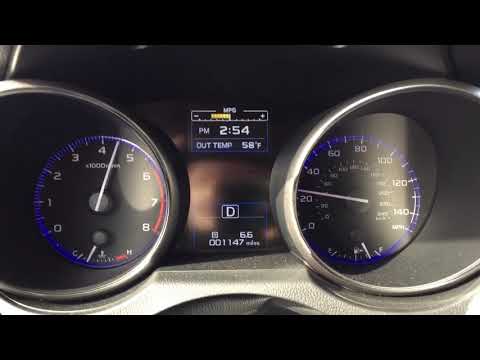 2018 Subaru Outback 2.5i Boxer zero to sixty - 0-60 MPH Acceleration