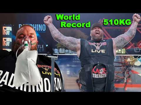 RECORD MONDIALE 510 KG – Il giorno in cui Hafthor Björnsson è diventato l’uomo più forte del mondo