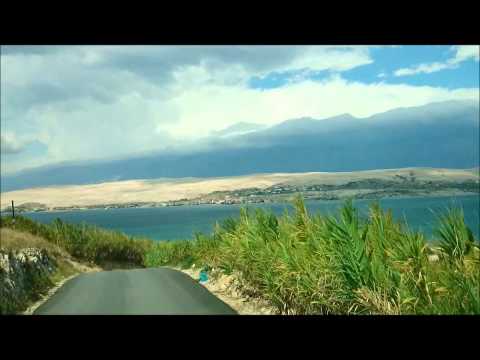 Road to Pag from Novalja (05.09.2014)