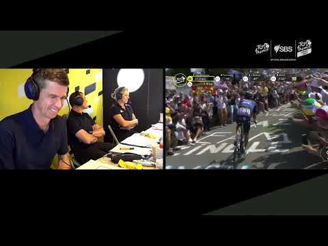 The Thibaut Pinot Fan Club cheers farewell