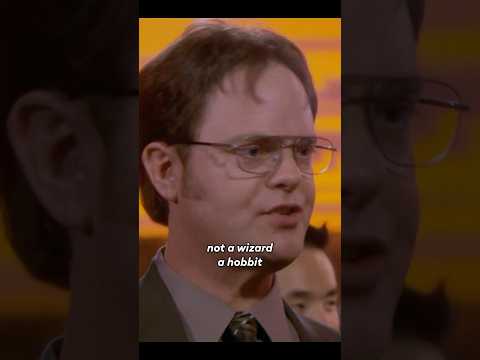 Dwight Meets a Hobbit
