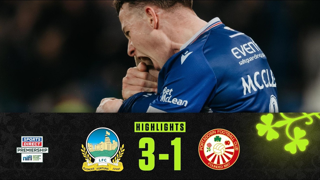 Linfield vs Portadown Highlights