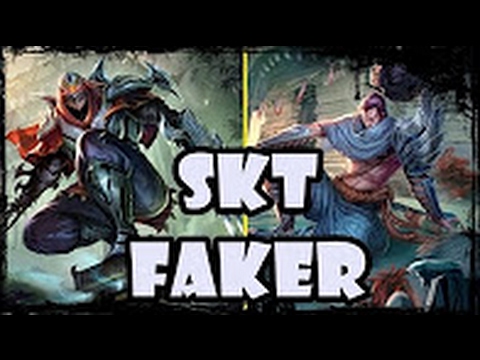 SKT T1 Faker | Zed Mid vs Yasuo | Patch 7.1 Gameplay