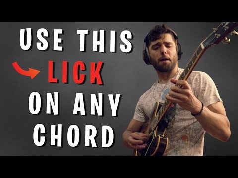 Ultra Modern Jazz Lick that Works Over ANY Chord