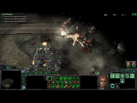 StarCraft: Mass Recall V7.0 Terran Campaign Mission 8s - Operation Silent Scream