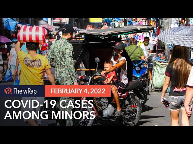 In January, 69.2% of COVID-19 cases among minors are aged 0 to 11 – DOH