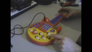 Circuit Bent Wiggles Guitar by freeform delusion