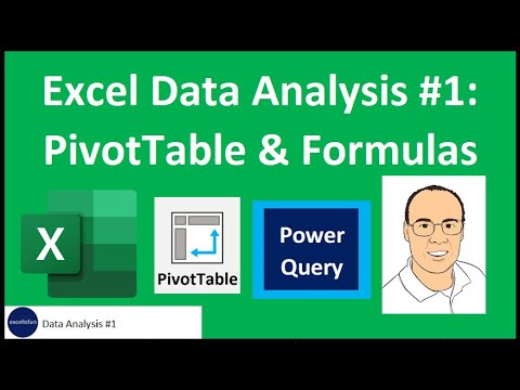 Free Data Analysis Class Intro to PivotTable Power Query Power Pivot Power BI Big Data