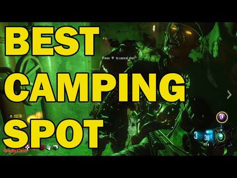BEST CAMPING SPOT!! ZETSUBOU NO SHIMA ZOMBIES!! ALL FOUR PLAYERS!! HIGH ROUND STRATEGY!