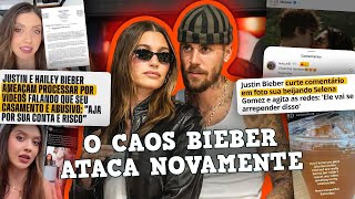 JUSTIN BIEBER CURTE COMENTÁRIO SOBRE SELENA GOMEZ E HUMILHA HAILEY… DE NOVO 🤡