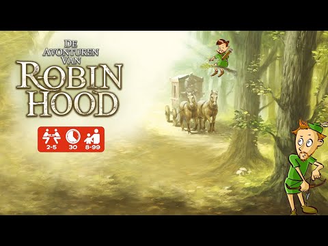 De avonturen van Robin Hood speluitleg (Door Bord voor je Kop) - 999 Games