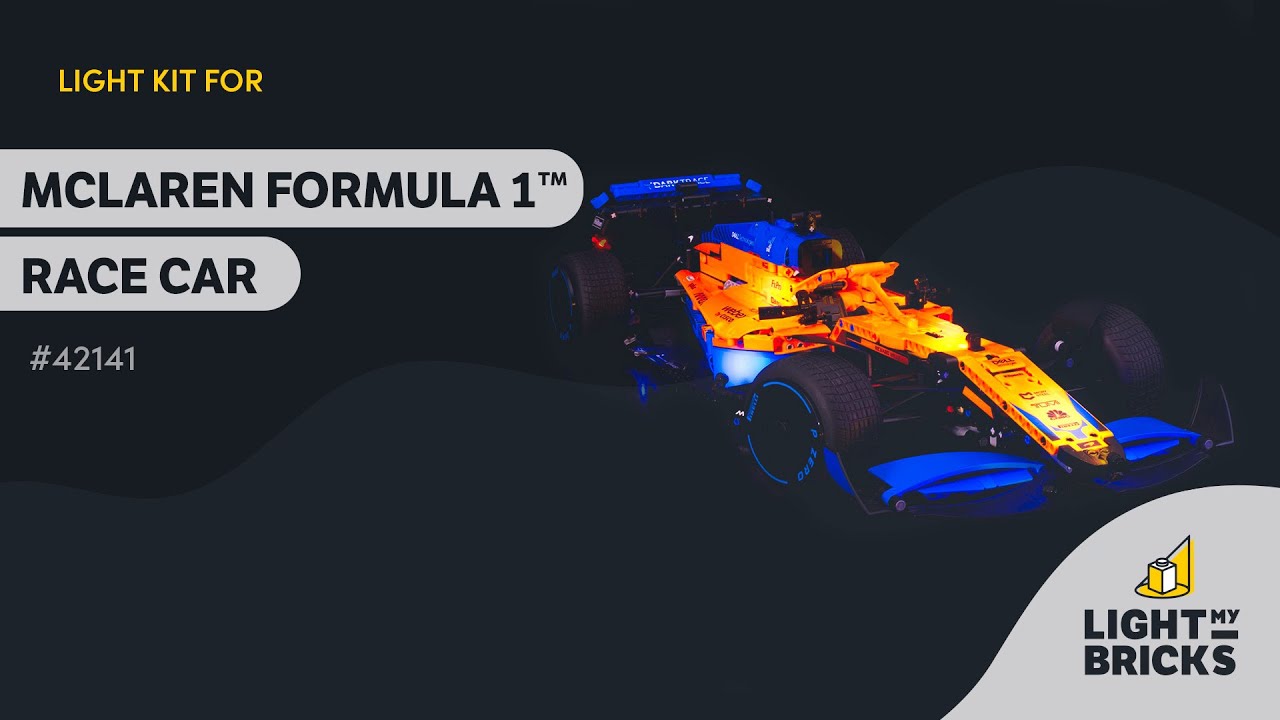 Light My Bricks Lumières-LED pour LEGO® La voiture de course McLaren Formula 1 #42141
