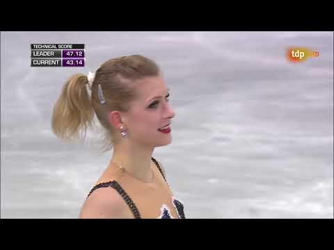 Eliska BREZINOVA CZE Free Skate 2014 European Figure Skating Championships Budapest