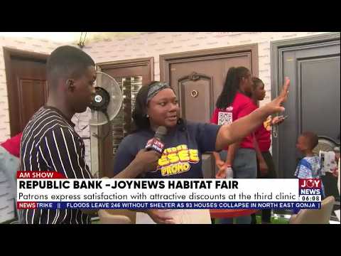 Republic BankHabitat Fair: Patrons express satisfaction with attractive discounts at the 3rd clinic