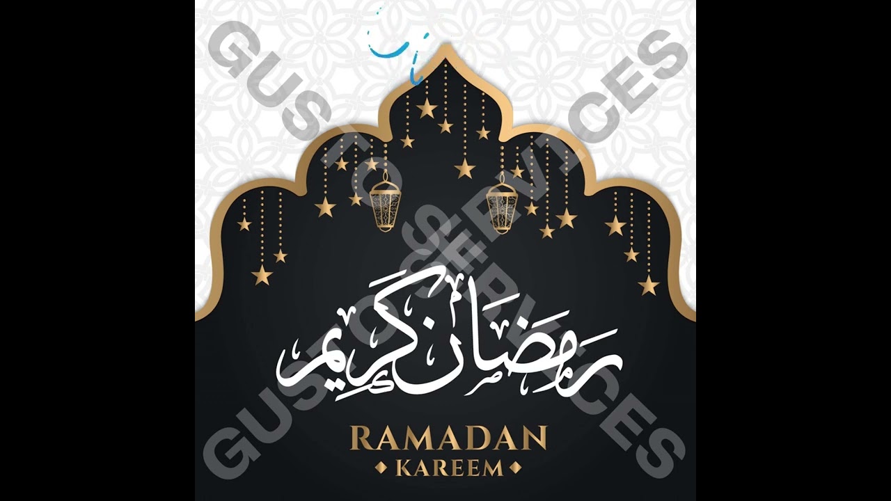 Ramadan Canva Template, Editable DXF, EPS, Cut Files for Social Media and Crafts