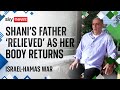 Israel: Father of murdered hostage Shani Louk 'relieved' to be able to bury her