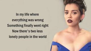 &quot;OST Kita Kita &quot; Two less lonely people in the world - KZ Tandingan