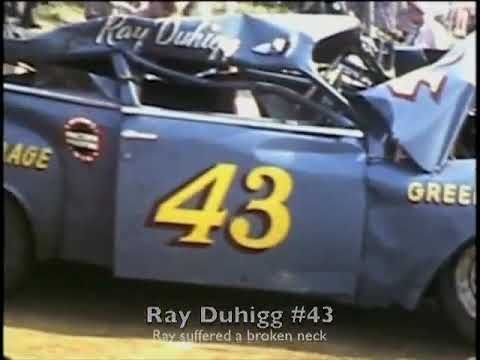 1953 Ray Duhigg & Jimmie Lewallen flip @ Langhorne (aftermath)