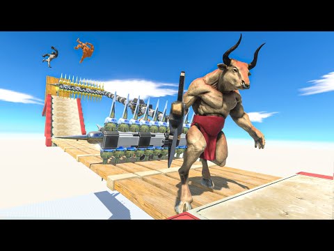 Be Careful and Escape from Spike Traps - Animal Revolt Battle Simulator