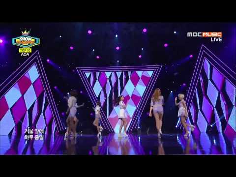 140716 AOA - Short Hair @ Show Champion