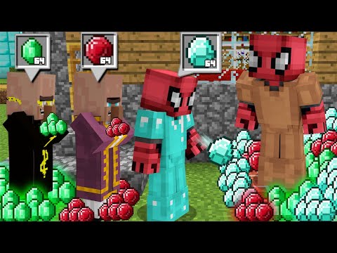 FAKİR ZENGİNLERDEN SINIRSIZ HAZİNE ALIYOR! (ARTIK ZENGİN) -Minecraft