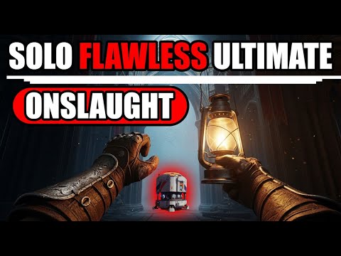 Solo FLAWLESS Ultimate ONSLAUGHT On Widow's Court | BEST Time To Do This | X10 T5's  Destiny 2