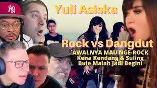 Download lagu BARU KALI INI‼️BULE DENGER MUSIK ROCK TAPI PADA GOYANG⁉️ ROCK VS DANGDUT, YULI ASISKA KDI2 REACTION mp3